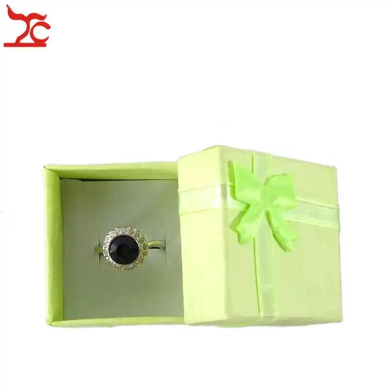 storage display cases cube jewelry ring earrings gift boxes