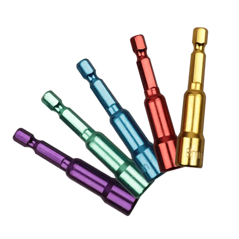 Wholesale 1/4 Magnetic Hexagonal Shank Sleeve Manual Hexagon Socket Wind Approved Magnetic Sleeve 5 Pc Color Strong Sleeve
Wholesale 1/4 Magnetic Hexagonal Shank Sleeve Manual Hexagon Socket Wind Approved Magnetic Sleeve 5 Pc Color Strong Sleeve
