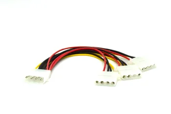 High Quality 4Pin IDE Power Cables HY1578 4 Pin Molex Male to 3 port Molex IDE Female Power Supply Splitter Adapter Cable New
High Quality 4Pin IDE Power Cables HY1578 4 Pin Molex Male to 3 port Molex IDE Female Power Supply Splitter Adapter Cable New