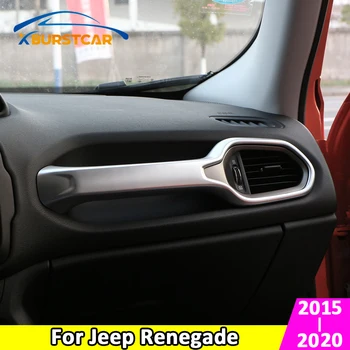 Xburstcar Car Styling ABS Chrome Car Handrail Frame Panel Cover Trim Stickers for Jeep Renegade LHD 2015 - 2020 Accessories
Xburstcar Car Styling ABS Chrome Car Handrail Frame Panel Cover Trim Stickers for Jeep Renegade LHD 2015 - 2020 Accessories