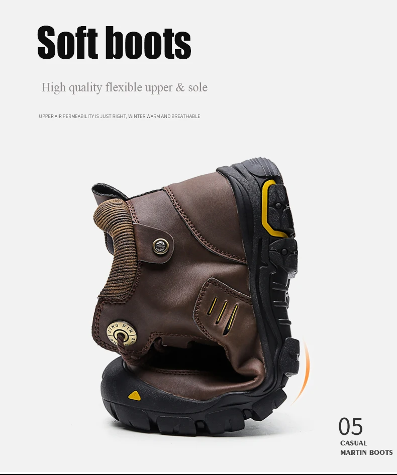 Genuine Leather Trekking Shoes for Men Wearable Hiking Climbing Boots Waterproof Sneakers Men Non Slip Hunting Combat Boot Man Genuine Leather Trekking Shoes for Men Wearable Hiking Climbing Boots Waterproof Sneakers Men Non Slip Hunting Combat Boot Man