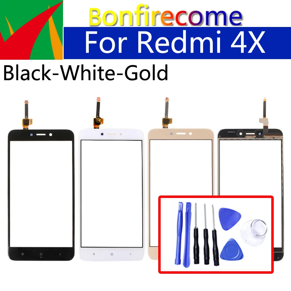 Сенсорный экран 5 0 дюйма для Xiaomi Redmi 4X Redmi4X сенсорная панель ЖК-дисплей стеклянная