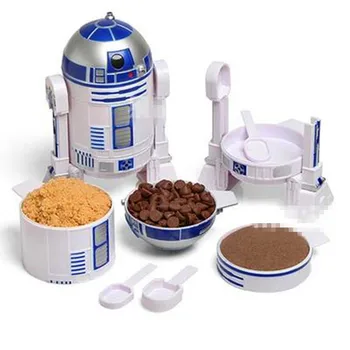 Disney Star Wars R2-D2 Robot Creative Cartoon Measuring Cup Measuring Spoon Set Home DIY Baking Supplies X5034
Disney Star Wars R2-D2 Robot Creative Cartoon Measuring Cup Measuring Spoon Set Home DIY Baking Supplies X5034