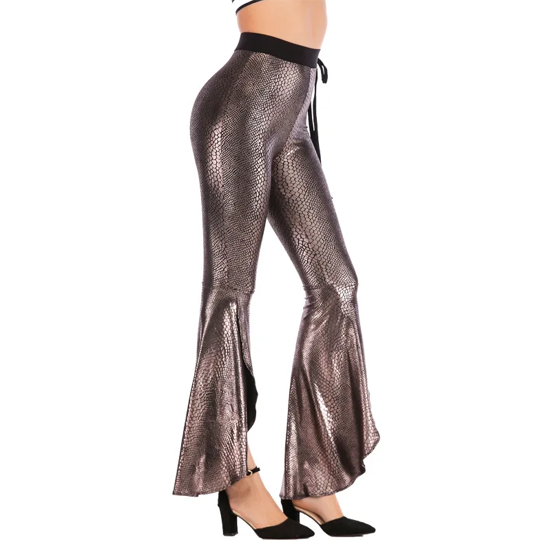 Women Flared Leg Stretch Pants Bell Bottom asymmetric Long High Waisted Trousers
Women Flared Leg Stretch Pants Bell Bottom asymmetric Long High Waisted Trousers
