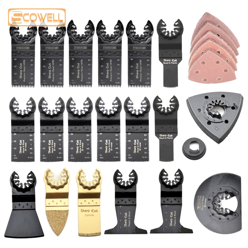 30% Off Oscillating Saw Blades Set Starlock Multitool Renovation Plunge Saw Machine Multimaster Power Tools Wood Saw Blade 45pcs
30% Off Oscillating Saw Blades Set Starlock Multitool Renovation Plunge Saw Machine Multimaster Power Tools Wood Saw Blade 45pcs