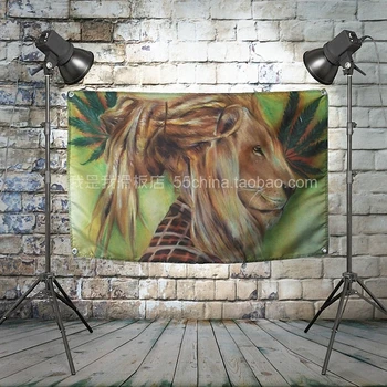 Lion Reggae Rock Band Poster Cloth Flag Banner Hanging Pictures Music Festival Musical Instrument Store Decor
Lion Reggae Rock Band Poster Cloth Flag Banner Hanging Pictures Music Festival Musical Instrument Store Decor