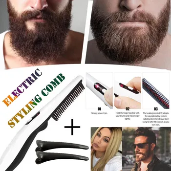 Professional Quick Hair Styler Men Women Multifunctional Hair Comb Curling Shaping Tool Beauty Tool Hair Beard Trim Templates
Professional Quick Hair Styler Men Women Multifunctional Hair Comb Curling Shaping Tool Beauty Tool Hair Beard Trim Templates