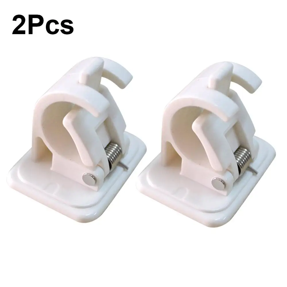 2Pcs Self-Adhesive Hooks Wall Mounted Curtain Rod Bracket Shower Curtain Rod Fixed Clip Hanging Rack For Bathroom Home Decor
2Pcs Self-Adhesive Hooks Wall Mounted Curtain Rod Bracket Shower Curtain Rod Fixed Clip Hanging Rack For Bathroom Home Decor