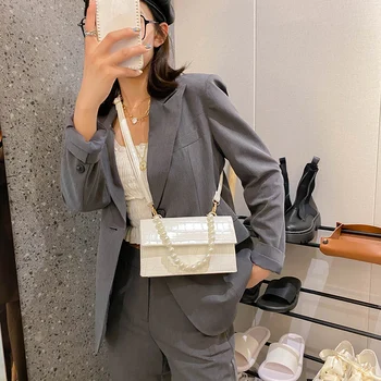 Women Retro Crossbody Satchel Bag Alligator PU Solid Flap Purse Shoulder Pouch Ladies Fashion Shoulder Messenger Bag
Women Retro Crossbody Satchel Bag Alligator PU Solid Flap Purse Shoulder Pouch Ladies Fashion Shoulder Messenger Bag