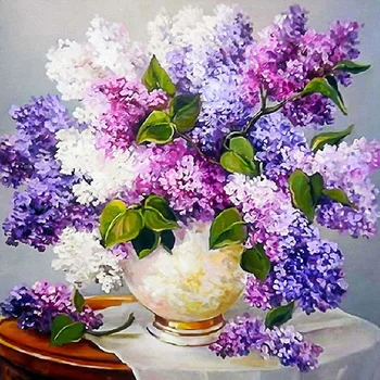 30x30cm Purple Flower Arrangement Diamond Painting for Home Decorations Round Drill Diamond Embroidery Cross Stitch Wall Decor
30x30cm Purple Flower Arrangement Diamond Painting for Home Decorations Round Drill Diamond Embroidery Cross Stitch Wall Decor