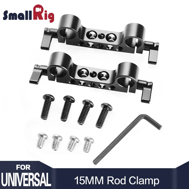SmallRig 2PCS Lightweight Dual 15mm LWS Rod Clamp Railblock For Camera 15mm Rail Support System For Follow Focus
SmallRig 2PCS Lightweight Dual 15mm LWS Rod Clamp Railblock For Camera 15mm Rail Support System For Follow Focus