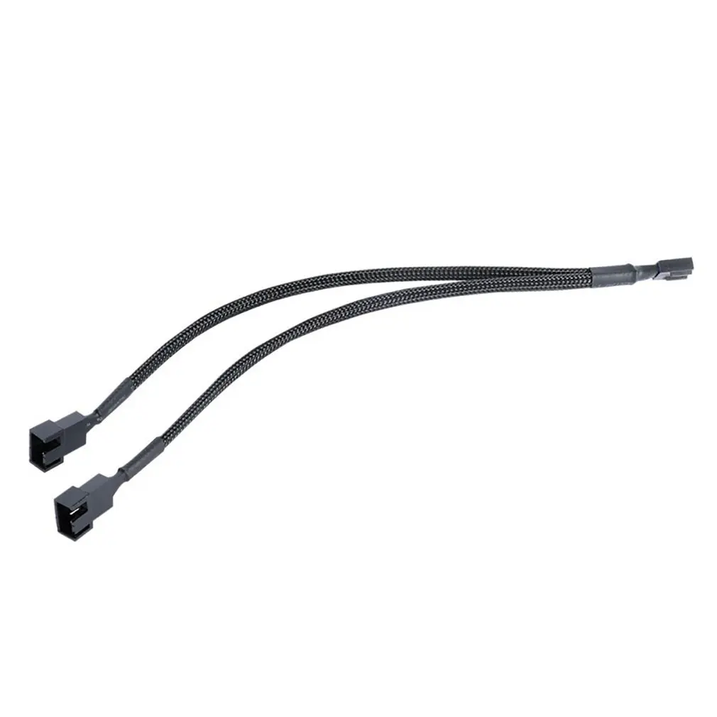3/4 pin PMW To Dual Fan Y Splitter Black Sleeved Extension Power Cable Cooler Extension Motherboard Splitter Power Adapter
3/4 pin PMW To Dual Fan Y Splitter Black Sleeved Extension Power Cable Cooler Extension Motherboard Splitter Power Adapter