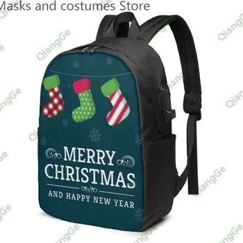 Merry Christmas 3d Print Festival Christmas Santa Claus Children's School Usb Backpack Funny Adult Kids Sports Bag Backpacks
Merry Christmas 3d Print Festival Christmas Santa Claus Children's School Usb Backpack Funny Adult Kids Sports Bag Backpacks