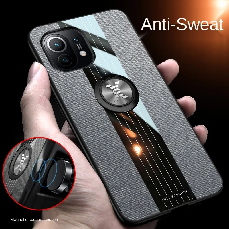 Чехол для Xiaomi Mi 11 чехол из углеродного волокна противоударный силиконовый