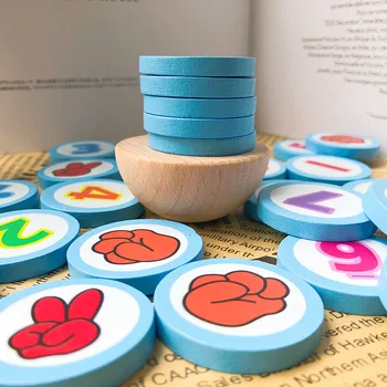 Wooden Toy Building Blocks Digital Operation The Finger-guessing Game Game Add,subtract,multiply And Divide Operational Props
Wooden Toy Building Blocks Digital Operation The Finger-guessing Game Game Add,subtract,multiply And Divide Operational Props