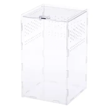 1 Pc Acrylic Reptile Breeding Box Insect Feeding Box Acrylic Creeper House Living Nest For Reptile And Insect (15x15x25cm)
1 Pc Acrylic Reptile Breeding Box Insect Feeding Box Acrylic Creeper House Living Nest For Reptile And Insect (15x15x25cm)
