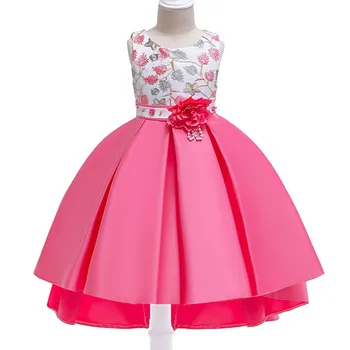 Children's flowers pink tail dress round neck sleeveless girl's floral dress for fairy tale world kids costume
Children's flowers pink tail dress round neck sleeveless girl's floral dress for fairy tale world kids costume