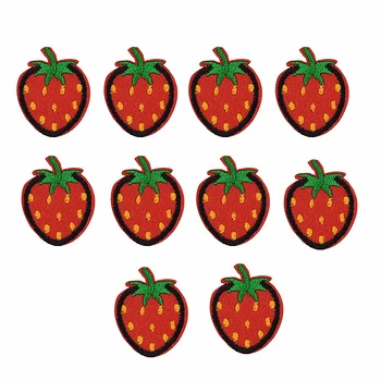 10 PCS Strawberry Patch DIY Fruit Clothes Badge Embroidery Ironing Patch Applique Sewing Clothing Accessories for Dress Hat Coat
10 PCS Strawberry Patch DIY Fruit Clothes Badge Embroidery Ironing Patch Applique Sewing Clothing Accessories for Dress Hat Coat