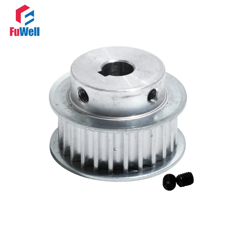 HTD5M-25T Timing Pulley 16mm Belt Width Transmission Pulley With Keyway 8/10/12/12.7/14/19mm Bore 5mm Teeth Pitch Gear Pulley
HTD5M-25T Timing Pulley 16mm Belt Width Transmission Pulley With Keyway 8/10/12/12.7/14/19mm Bore 5mm Teeth Pitch Gear Pulley
