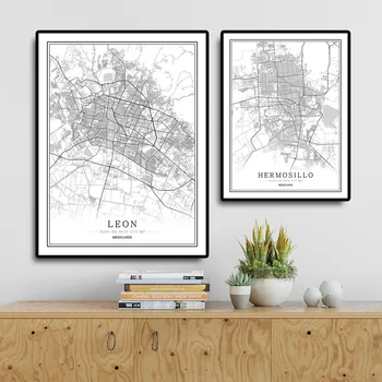 Mexico Creative city map Abstract Canvas Painting Black and white Wall Art Print Poster Picture Home Decoration Painting
Mexico Creative city map Abstract Canvas Painting Black and white Wall Art Print Poster Picture Home Decoration Painting