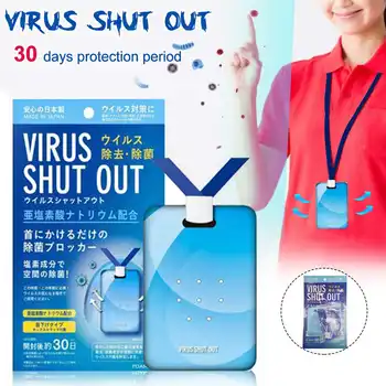 Lightweight Harmless safe TOAMIT VIRUS SHUT OUT Space Sanitization Card 30 Days Validity Period for public places public offices
Lightweight Harmless safe TOAMIT VIRUS SHUT OUT Space Sanitization Card 30 Days Validity Period for public places public offices