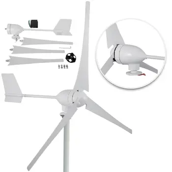 VEVOR Wind Turbine Generator 700W DC 24V Wind Turbine 3 Blade with Controller for Marine RV Homes Industrial Energy
VEVOR Wind Turbine Generator 700W DC 24V Wind Turbine 3 Blade with Controller for Marine RV Homes Industrial Energy