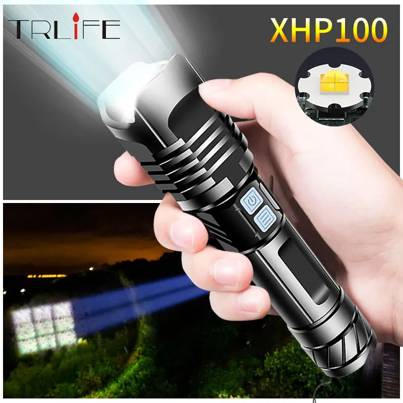 Drop Shippping XHP100 Flashlight XHP90.2 powerful led Rechargeable tactical flashlight led torch XHP70.2 Led lantern 26650 lamps
Drop Shippping XHP100 Flashlight XHP90.2 powerful led Rechargeable tactical flashlight led torch XHP70.2 Led lantern 26650 lamps