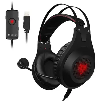 Gaming Heaphone 7.1 Sound Over-ear Headset Earphone USB with Microphone Bass Stereo Laptop Computer Brand Nubwo N2
Gaming Heaphone 7.1 Sound Over-ear Headset Earphone USB with Microphone Bass Stereo Laptop Computer Brand Nubwo N2