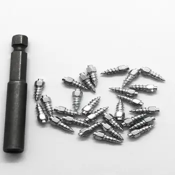 ONEWELL 100Pcs/set Anti-Slip+professional tools Automobile Stud Winter Wheel Car Motorcycle Tire Studs Screw
ONEWELL 100Pcs/set Anti-Slip+professional tools Automobile Stud Winter Wheel Car Motorcycle Tire Studs Screw