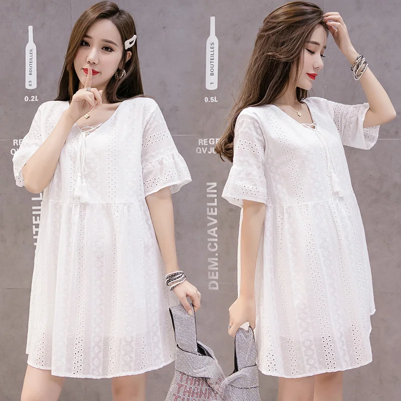 1001# Hollow Out White Cotton Maternity Blouses Summer Fashion Loose Shirt Clothes for Pregnant Women Pregnancy Tops Clothing
1001# Hollow Out White Cotton Maternity Blouses Summer Fashion Loose Shirt Clothes for Pregnant Women Pregnancy Tops Clothing