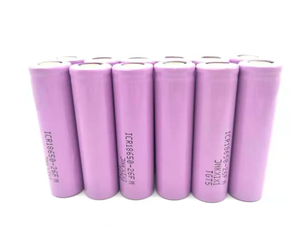 16PCS New battery 18650 2600mah 3.7V rechargeable batteries batteria for 18650 power bank DIY Flashlight
16PCS New battery 18650 2600mah 3.7V rechargeable batteries batteria for 18650 power bank DIY Flashlight