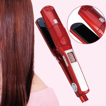 Steam Hair Straightener Vapor Ceramic Flat Iron LED Temperature Control Hair Straightening Iron Hair Curler Tools
Steam Hair Straightener Vapor Ceramic Flat Iron LED Temperature Control Hair Straightening Iron Hair Curler Tools