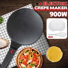 

Electric Crepe Maker Pizza Pancake Machine Non-Stick Griddle Baking Pan Cake Machine 20cm 220V Kitchen Cooking Tools