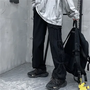 Lychee Harajuku Solid Black Asymmetry Women Bottom Pants Elastic Waist Corduroy Lady Pants Drawstring Lace Up Female Trousers
Lychee Harajuku Solid Black Asymmetry Women Bottom Pants Elastic Waist Corduroy Lady Pants Drawstring Lace Up Female Trousers