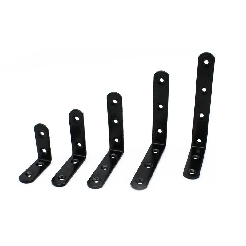 6pcs/set Thickened L-Shaped Corner Brackets 90 Degree Shelf Bracket Connector Iron Angle Code Hardware Tool Steel Corner Brace
6pcs/set Thickened L-Shaped Corner Brackets 90 Degree Shelf Bracket Connector Iron Angle Code Hardware Tool Steel Corner Brace