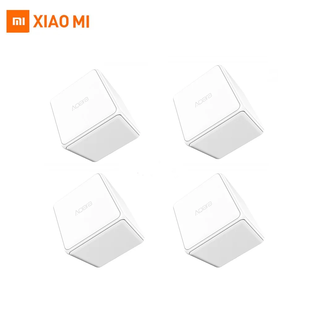 Xiaomi Aqara Magic Cube Controller Zigbee Version Controlled by Six Actions For Smart Home Device TV Smart Socket mi home app
Xiaomi Aqara Magic Cube Controller Zigbee Version Controlled by Six Actions For Smart Home Device TV Smart Socket mi home app