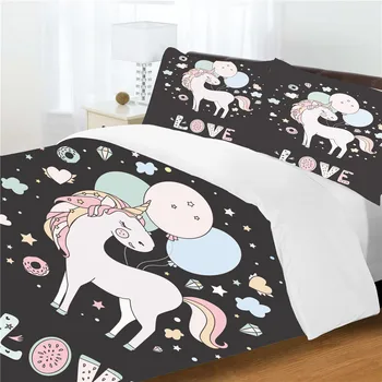 Double Duvet Dover Bedding Clothes Unicorn Bedding Sets Home Textiles with Pillowcase King Single Size Bedroom Coverlet
Double Duvet Dover Bedding Clothes Unicorn Bedding Sets Home Textiles with Pillowcase King Single Size Bedroom Coverlet