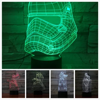 Disney Star Wars 3D LED Night Light Darth Vader 7 Color Changing Lamp Room Decoration Action Figure Toy For Christmas Gift
Disney Star Wars 3D LED Night Light Darth Vader 7 Color Changing Lamp Room Decoration Action Figure Toy For Christmas Gift