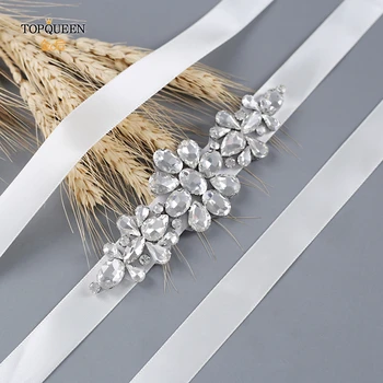 TOPQUEEN Wedding Belt for White Dress Bridal Rhinestone Wedding Belts Rhinestone Belt for Ladies Dress Women Belt for Dress S45
TOPQUEEN Wedding Belt for White Dress Bridal Rhinestone Wedding Belts Rhinestone Belt for Ladies Dress Women Belt for Dress S45