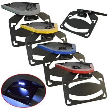 Rear License Number Registration Plate Frame Holder Bracket Tail Tidy Fender Eliminator LED Light For BMW S1000RR 2019 2020 2021
Rear License Number Registration Plate Frame Holder Bracket Tail Tidy Fender Eliminator LED Light For BMW S1000RR 2019 2020 2021