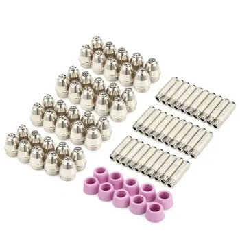 18pc Torch Electrodes Nozzle Tips Plasma Cutter Machine Consumable For AG60 SG55