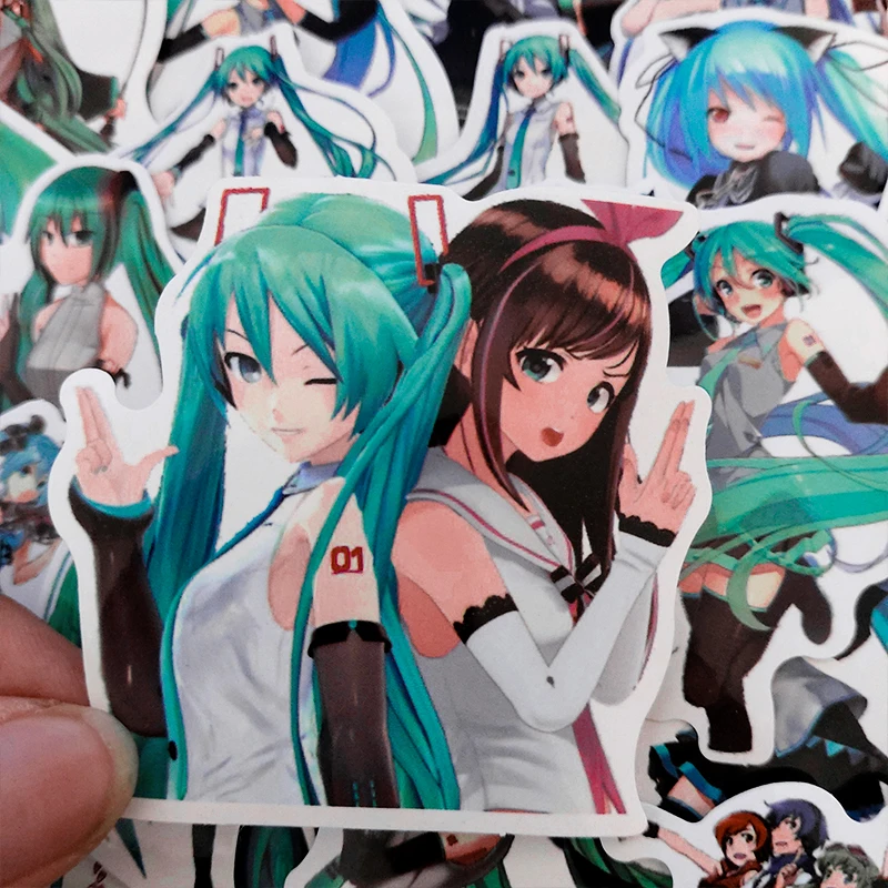 50 Pcs Hatsune Miku Stickers Cool House Male Voice Actors Anime Cute Stickers Notebook Skateboard Refrigerator Stickers
50 Pcs Hatsune Miku Stickers Cool House Male Voice Actors Anime Cute Stickers Notebook Skateboard Refrigerator Stickers