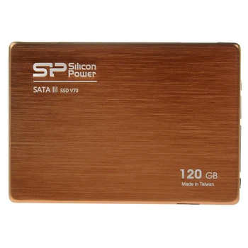 SSD Silicon Power V70 SP120GBSS3V70S25 SSD, 2.5 ", 120GB, SATA-III, read: 520 Mb / s, write: 490 Mb / s, MLC, TRIM, NCQ + 3.5" adapter
SSD Silicon Power V70 SP120GBSS3V70S25 SSD, 2.5 ", 120GB, SATA-III, read: 520 Mb / s, write: 490 Mb / s, MLC, TRIM, NCQ + 3.5" adapter