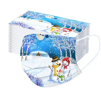 100pc Adult Mask Disposable Face Mask Fashion Mouth Mask Christmas Printed 3ply Non-woven Dustproof Mask Mouth Caps Disposable
100pc Adult Mask Disposable Face Mask Fashion Mouth Mask Christmas Printed 3ply Non-woven Dustproof Mask Mouth Caps Disposable