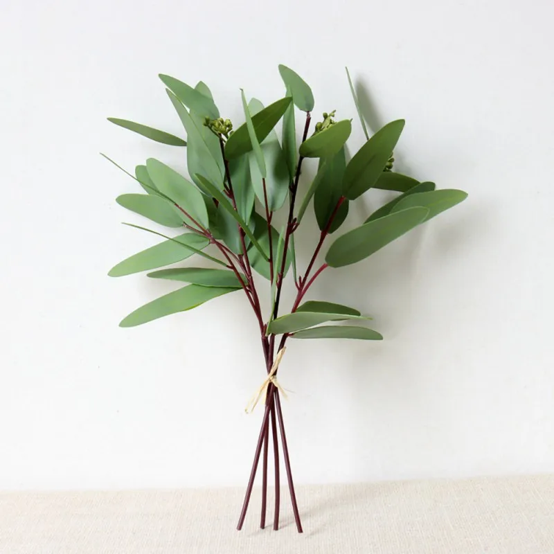 High Quality Home Decoration Fake Flower Simulation Artificial Plant Round Eucalyptus Leaves Wedding Bouquet
High Quality Home Decoration Fake Flower Simulation Artificial Plant Round Eucalyptus Leaves Wedding Bouquet