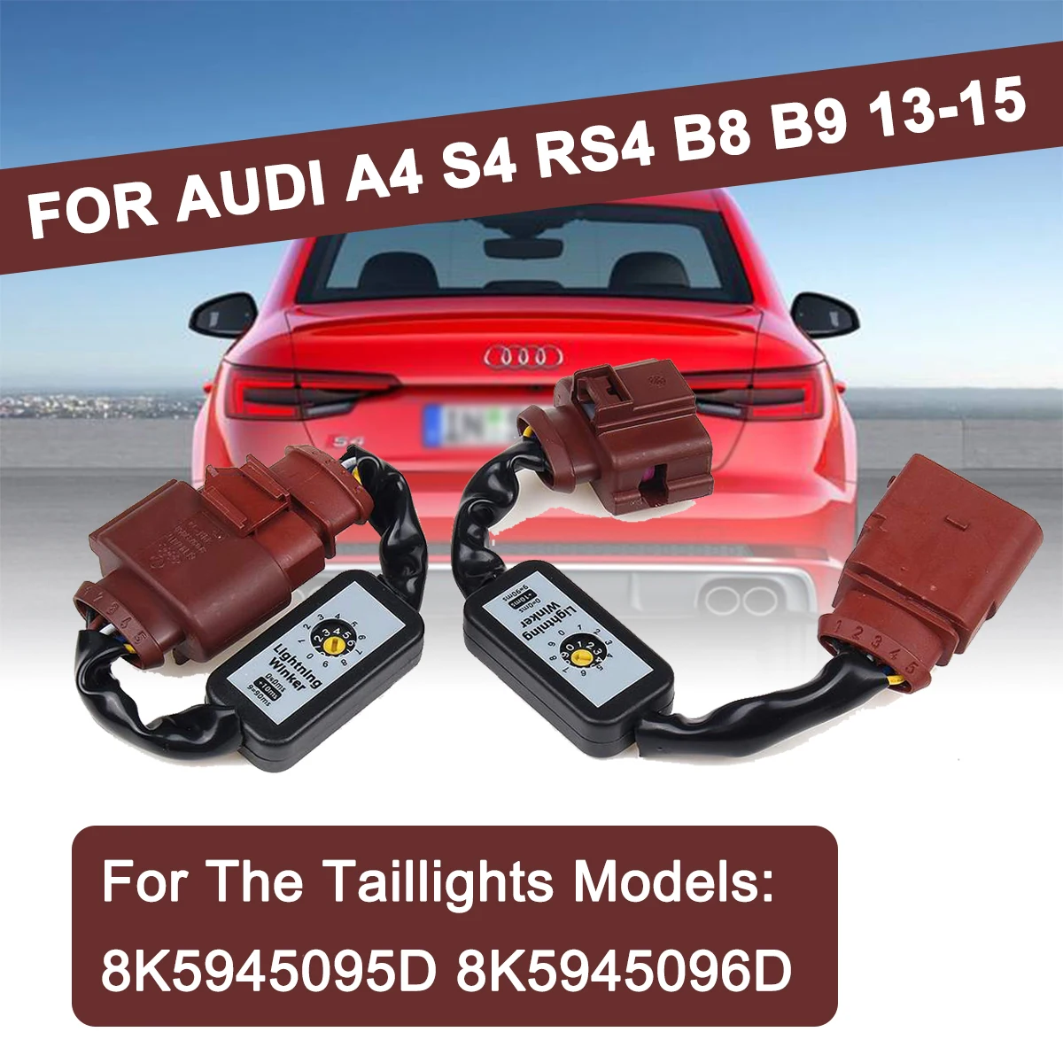 2Pcs Dynamic Turn Signal Indicator LED Taillight Add-on Module Cable Wire Harness For Audi A4 S4 RS4 B8 B9 2013 2014 2015
2Pcs Dynamic Turn Signal Indicator LED Taillight Add-on Module Cable Wire Harness For Audi A4 S4 RS4 B8 B9 2013 2014 2015