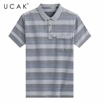 UCAK Brand Summer Short Sleeve T-Shirts Men's Clothing Streetwear Turn-down Collar T Shirt Homme Casual Tshirt Men Clothes U5287
UCAK Brand Summer Short Sleeve T-Shirts Men's Clothing Streetwear Turn-down Collar T Shirt Homme Casual Tshirt Men Clothes U5287