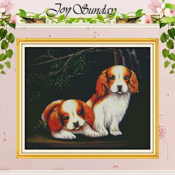 Two Dogs Patterns Counted Cross Stitch 11CT 14CT Cross Stitch Set Wholesale Animals Cross-stitch Kits Embroidery Needlework
Two Dogs Patterns Counted Cross Stitch 11CT 14CT Cross Stitch Set Wholesale Animals Cross-stitch Kits Embroidery Needlework