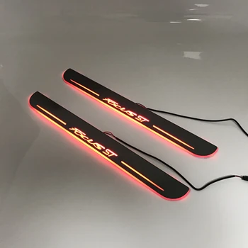 Acrylic door sill plate strip with led decorative welcome light moving door scuff for Ford focus st
Acrylic door sill plate strip with led decorative welcome light moving door scuff for Ford focus st