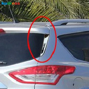 For Ford Kuga Escape 2013 2014 ABS Chrome Car Styling Rear Trunk Window Side Triangle Decoration Moulding Cover Trims 2pcs 
For Ford Kuga Escape 2013 2014 ABS Chrome Car Styling Rear Trunk Window Side Triangle Decoration Moulding Cover Trims 2pcs
